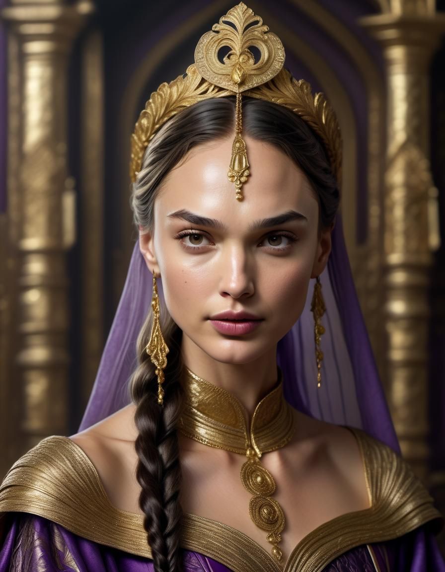 Tsarina in Traditional Pre-Petrine Royal Attire