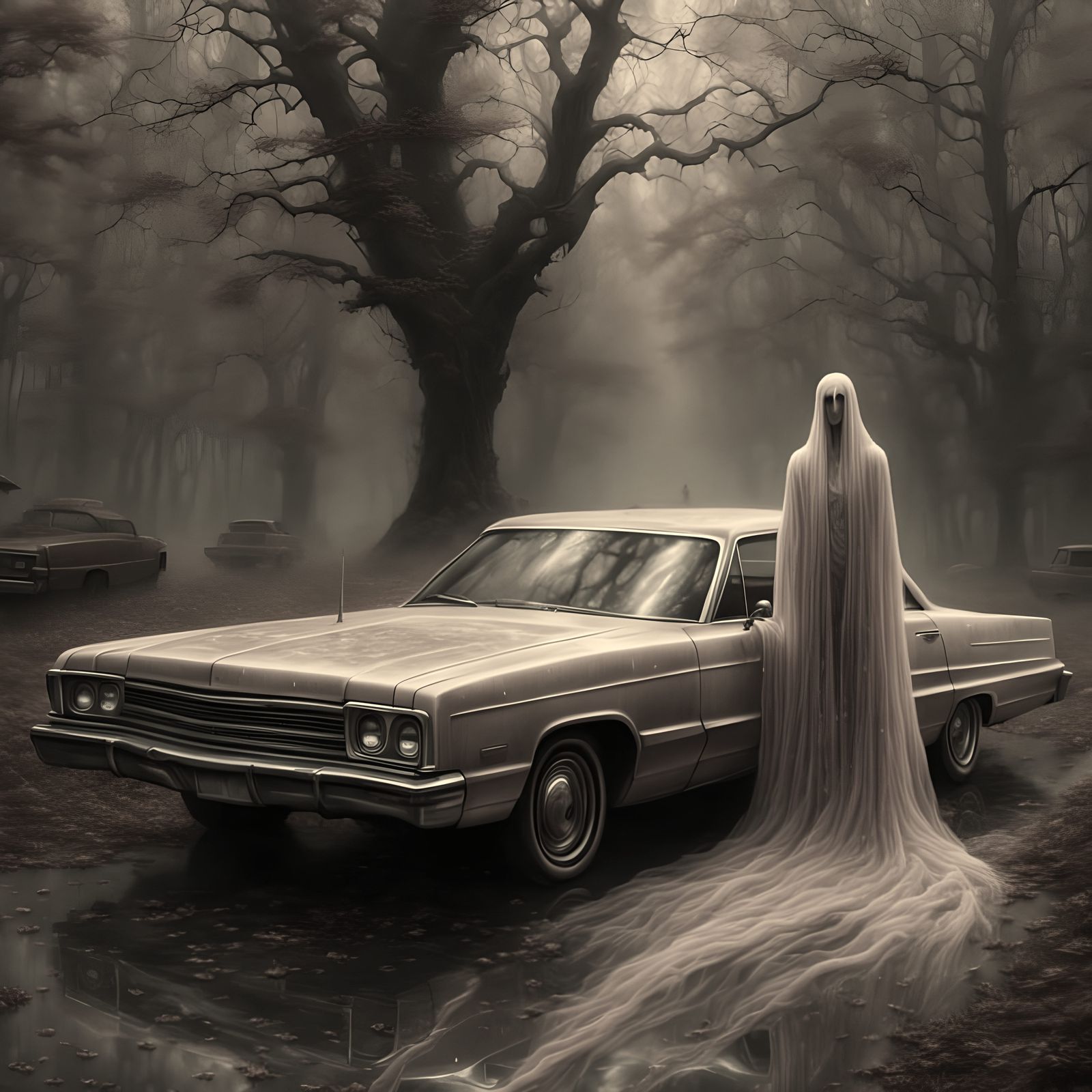 Planet Claire: A Spooky Ghostly Vision