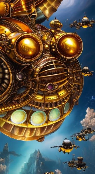 steampunk bumblebee