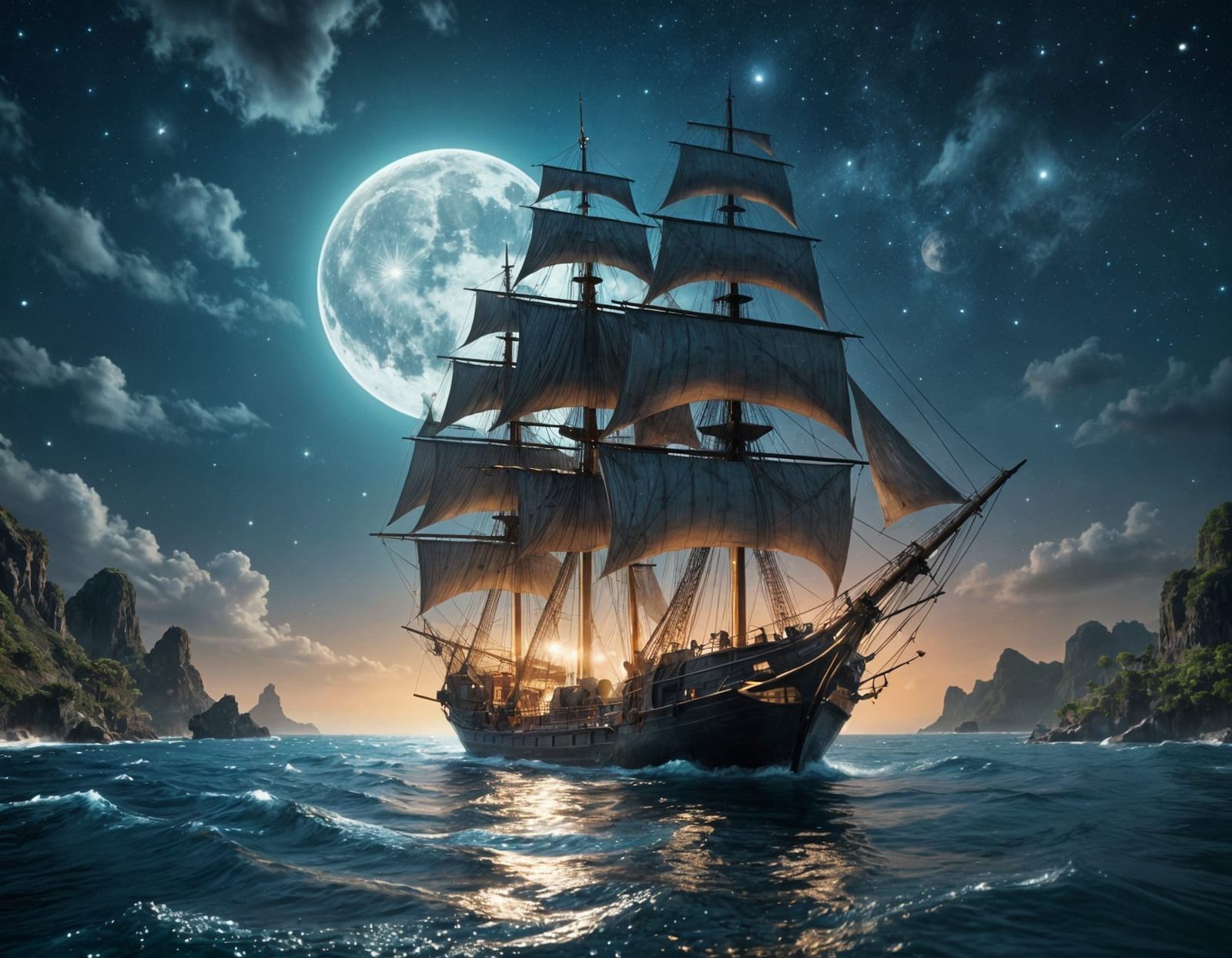 Exploring an island in the South Pacific