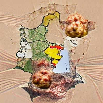 Nuked Iberian Peninsula: A Geopolitical Map