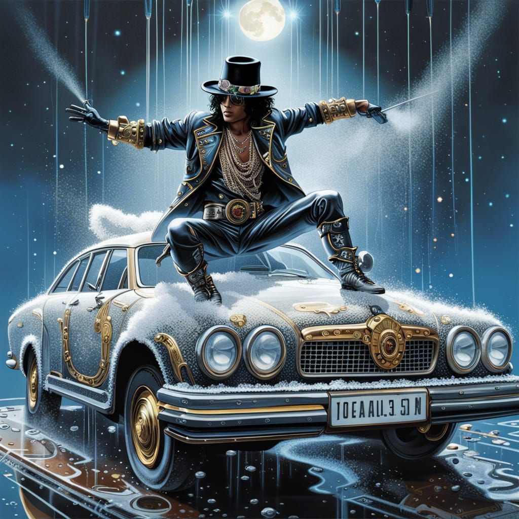 Michael Jackson Working at the Car Wash v5