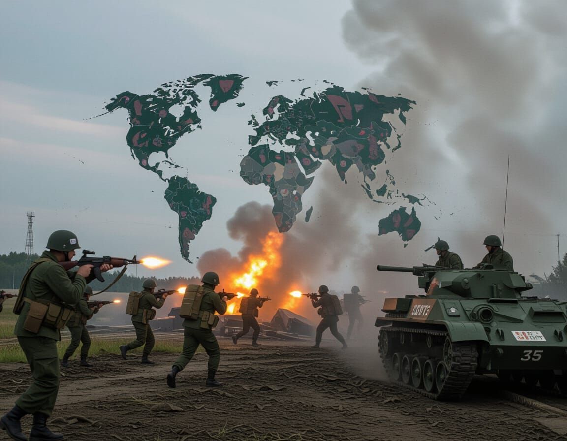 Hypothetical World War 3 Scenario, June 2025