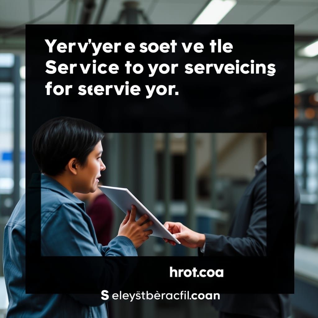 Eye-Catching Ad Campaign for Services