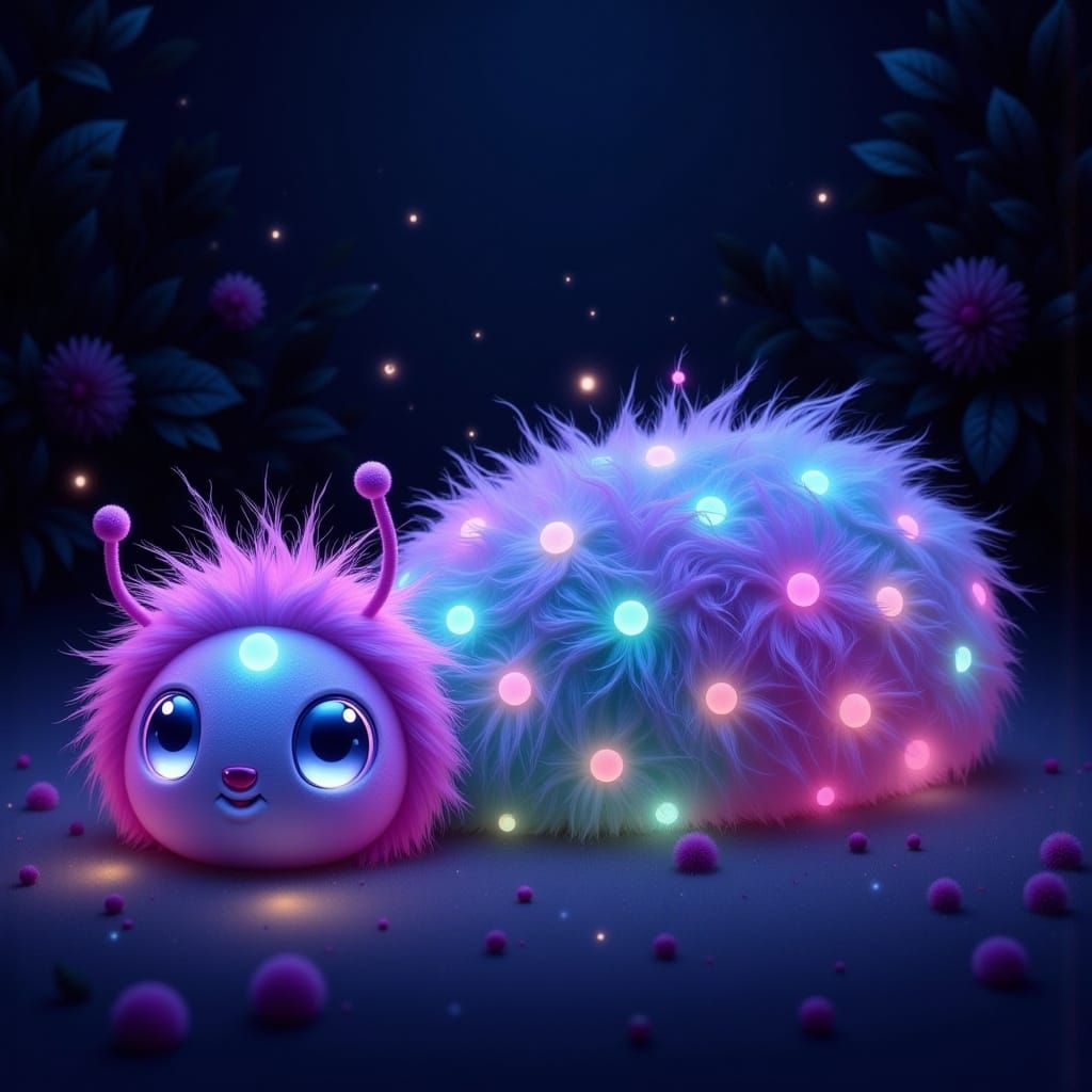 Glow Worm Night Light Toy for Children