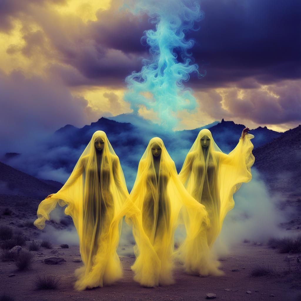 Mysterious Spirits Pilgrimage in Desert Ruins