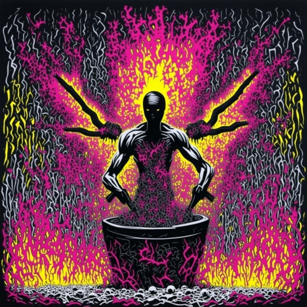 Graffiti Art Digital Illustration