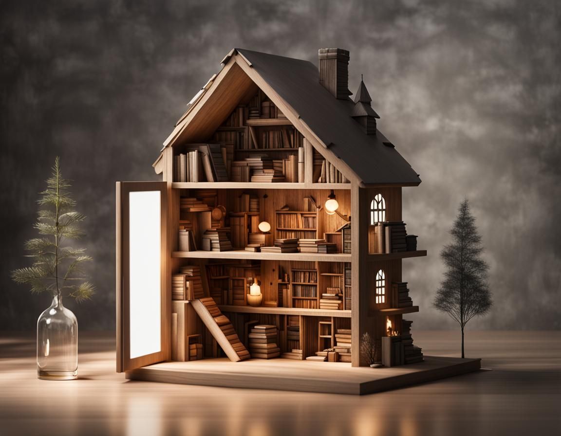 dollhouse library