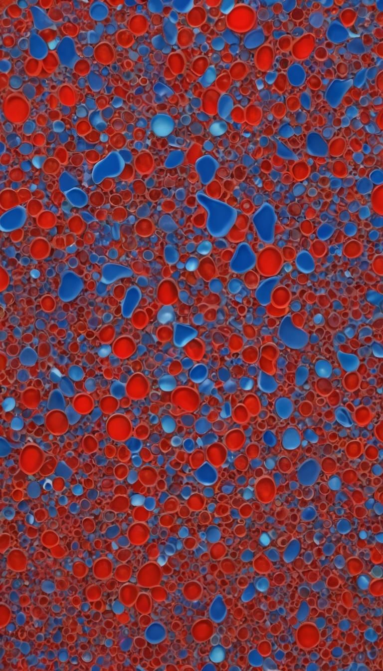 Human Bioelectrical Field Illustration in Digital Art Style