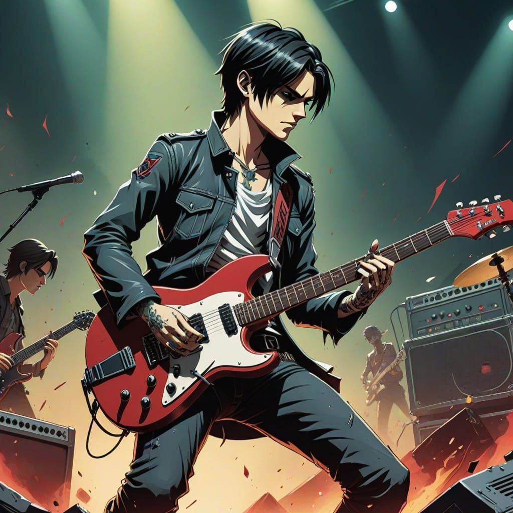 Levi Ackerman, rock star