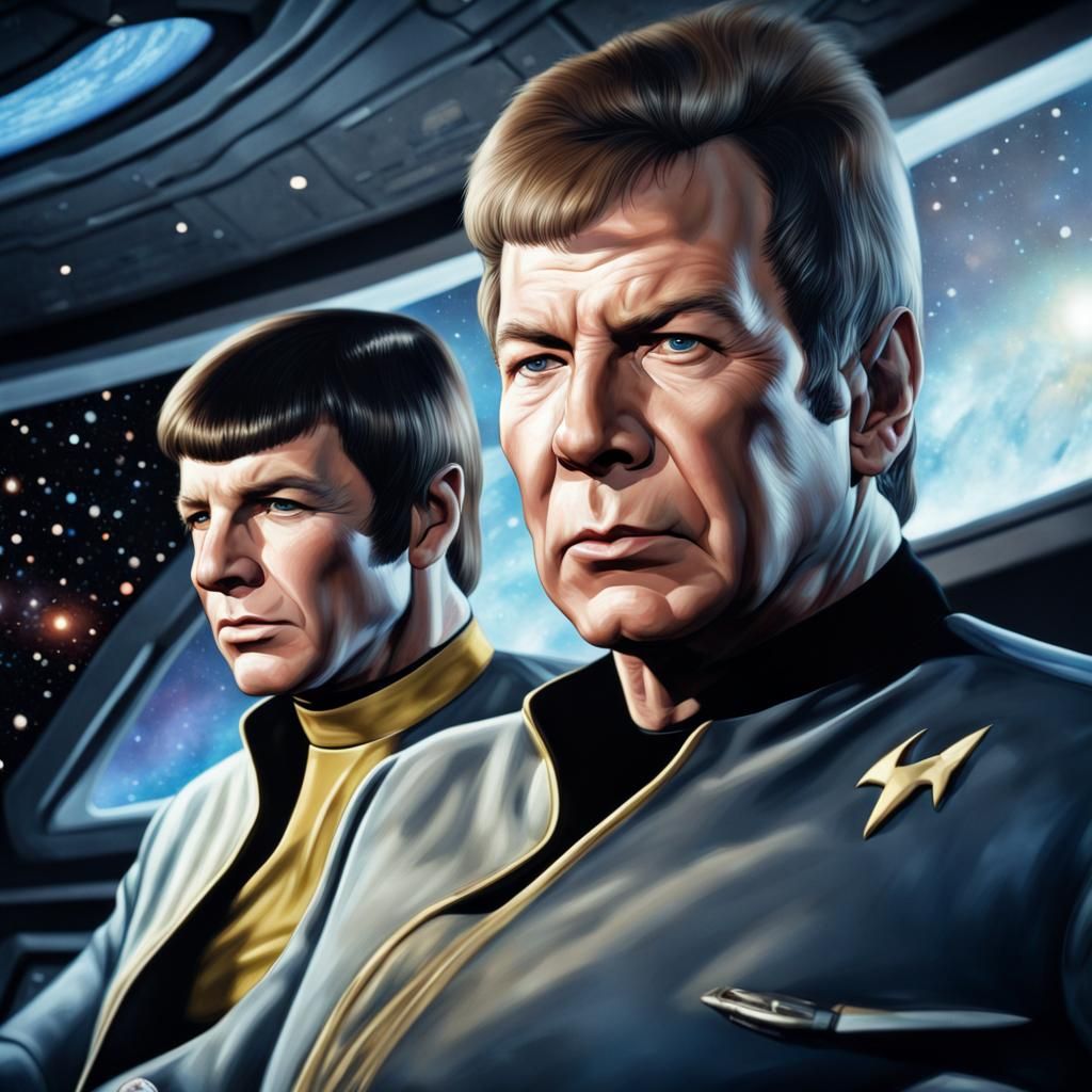 Life Onboard The Enterprise: Kirk and Spock Reminisce about their Encounter with Khan
