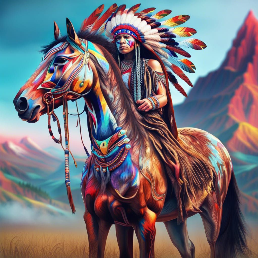 Native American War Paint