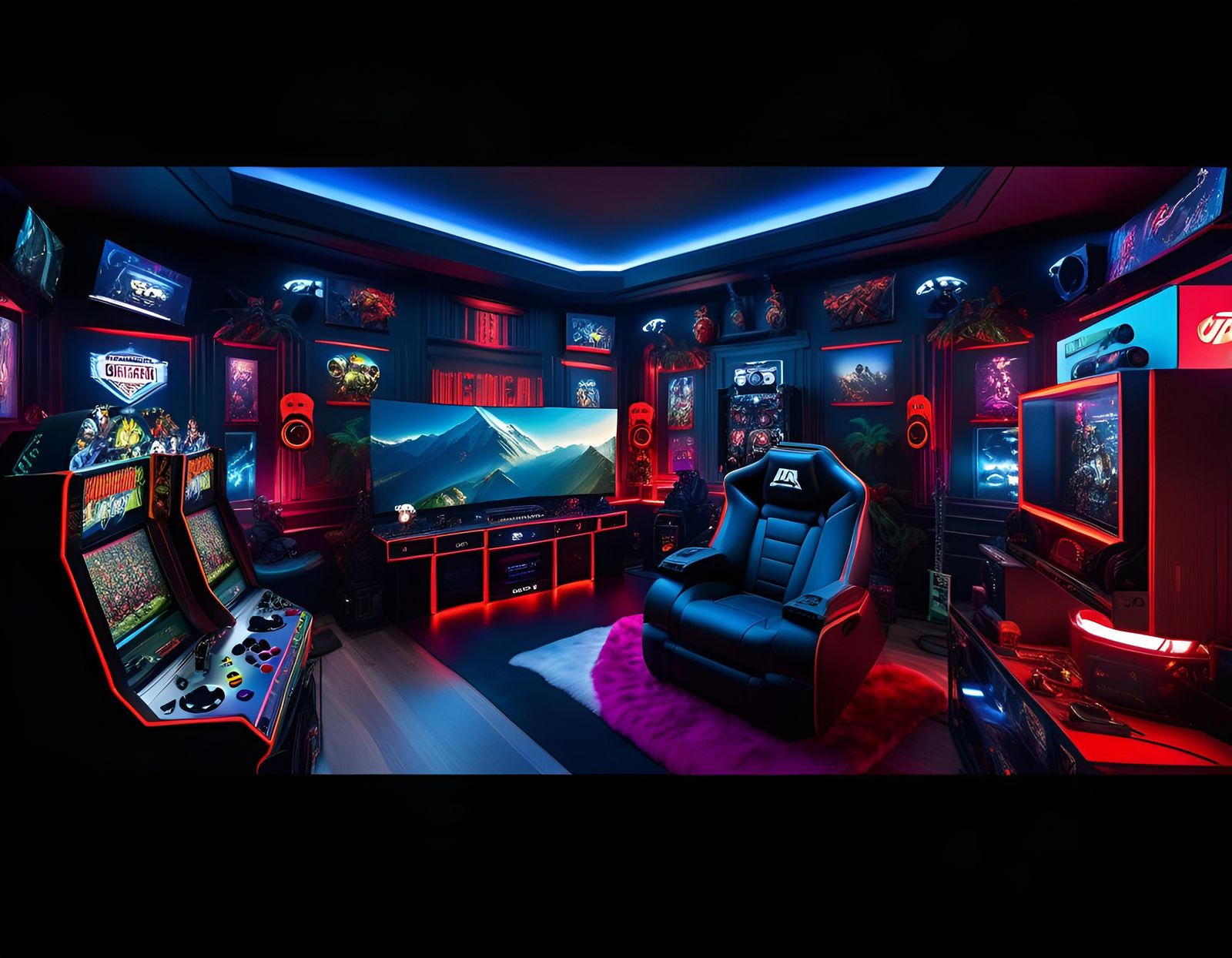 Cool Gamer Cave