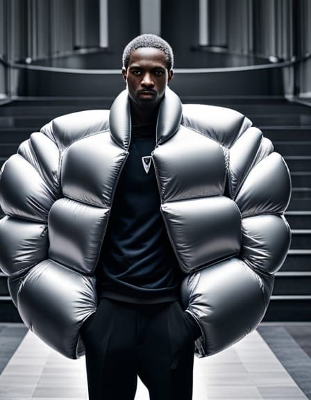 Puffer Jacket Futuristic