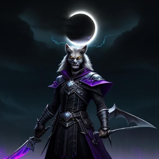 Savage Flying Rabid Sabertooth Racoon Batwing Bloodstained Bats Necromancer Warlock Wizard Shadow Knight Skulls Staff Sw...