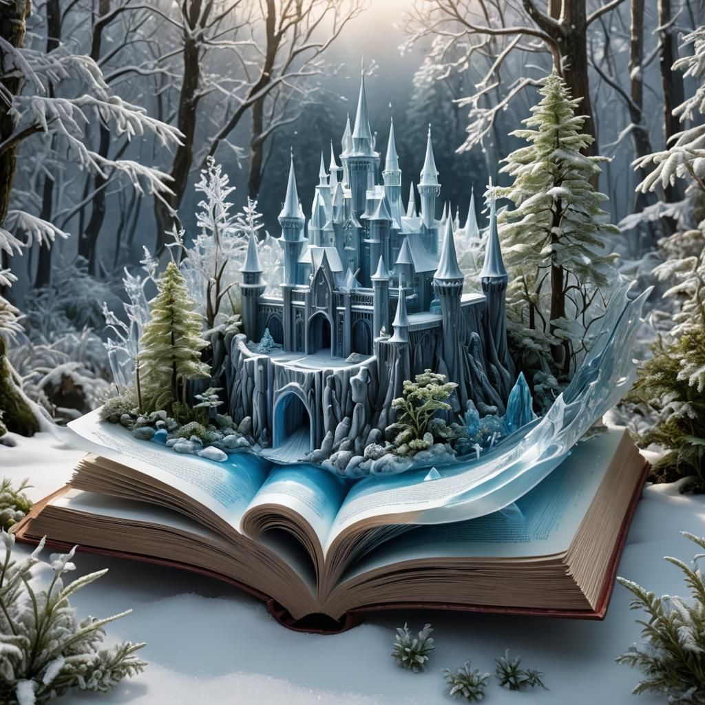 A pop-up book of fairytales
