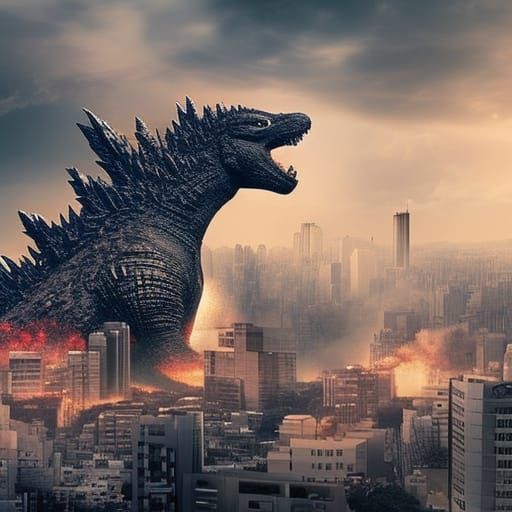 Godzilla's Dramatic Rampage Through Seoul, South Korea