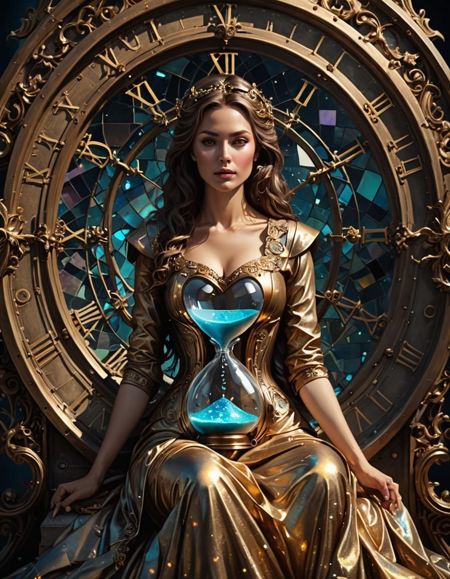 Hourglass Goddess of Time and Beauty