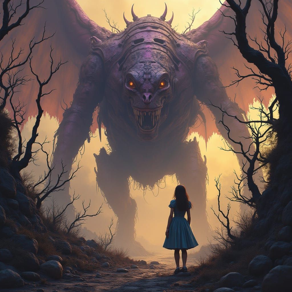 Alice in the Post-Apocalyptic Wonderland