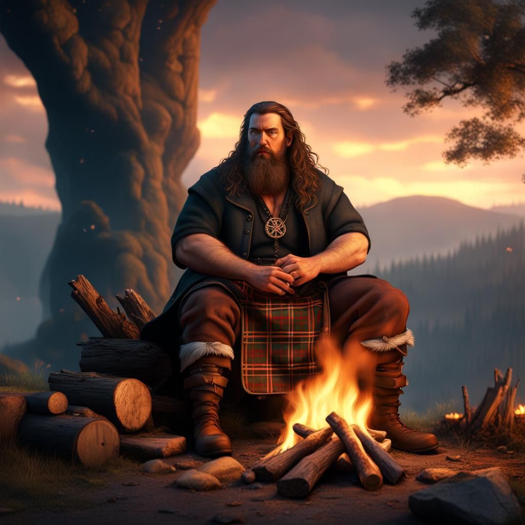Celtic Man by Campfire: Fantasy Concept Art