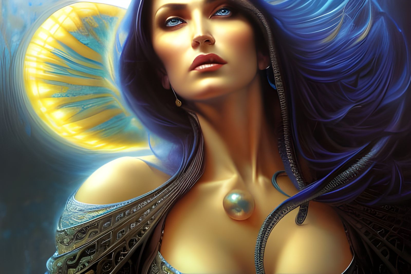 Beautiful Fantasy Sorceress