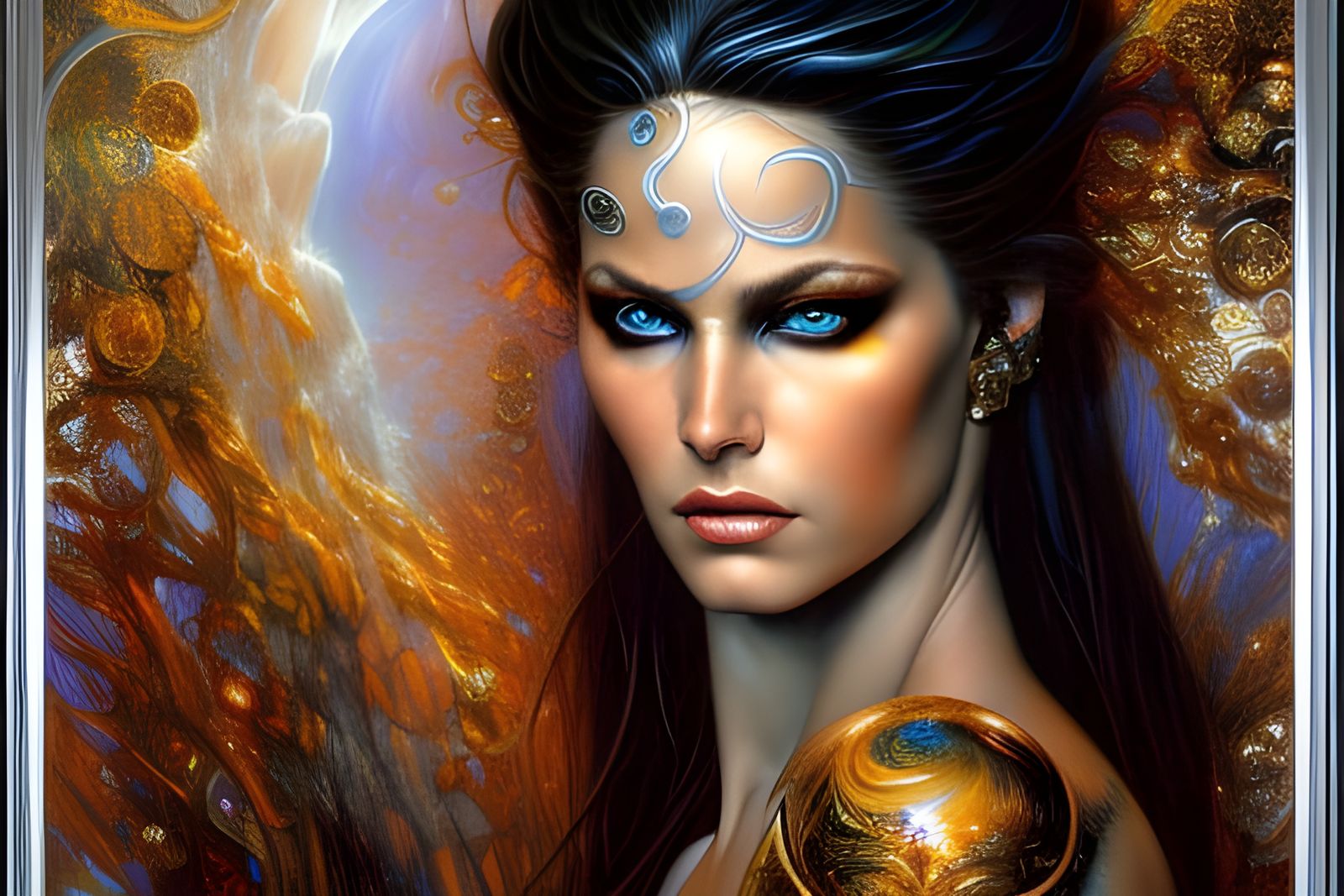 Beautiful Fantasy Sorceress