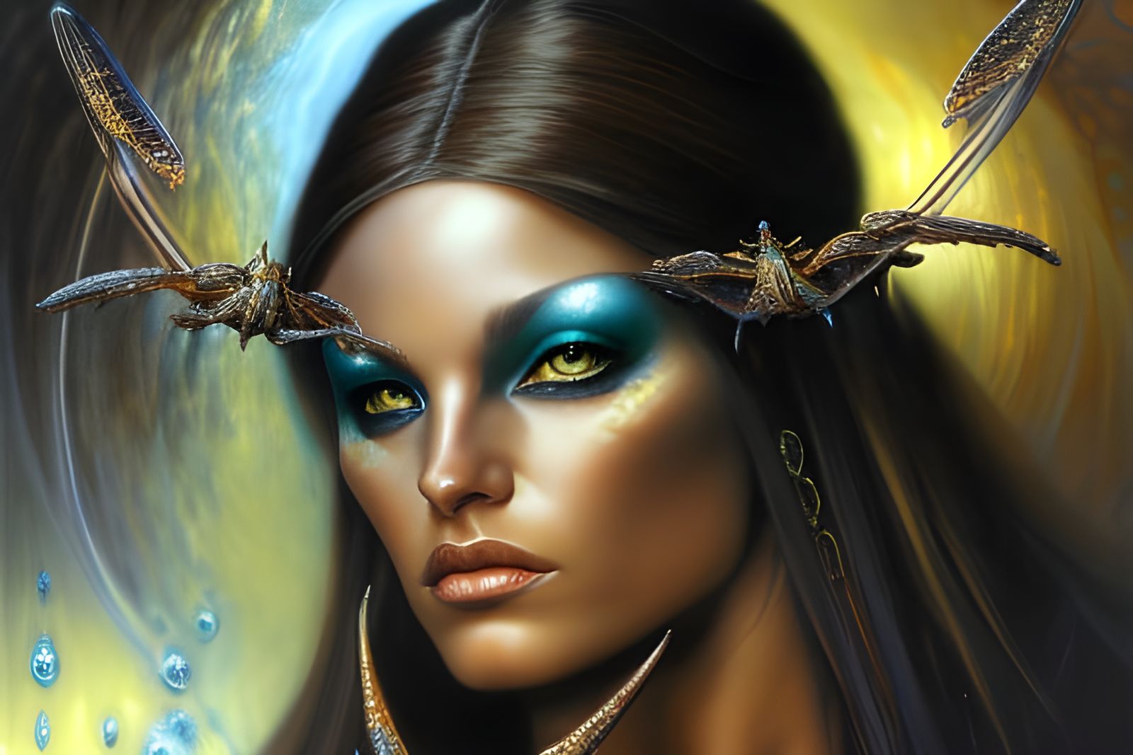 Beautiful Fantasy Sorceress