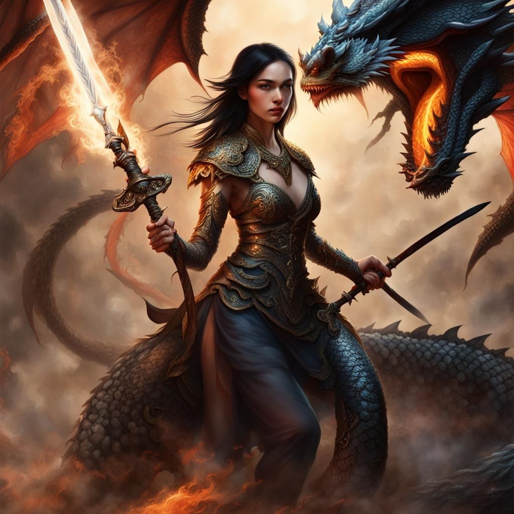 Beautiful Dragon Queen