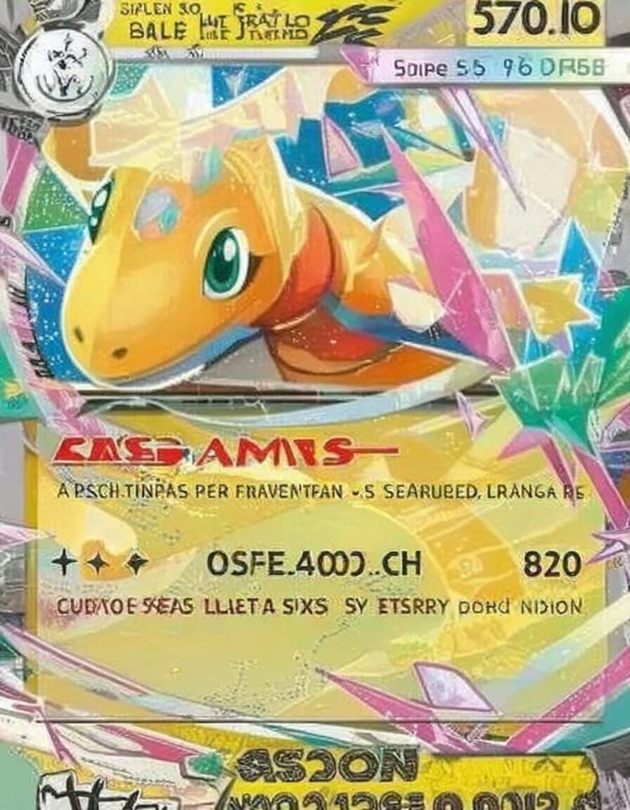 Cosmic Dragon in Mystical Mountain Landscape