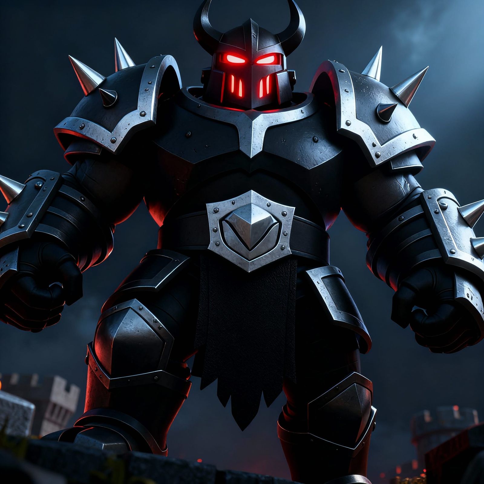 Mega Knight in Cinematic CGI Render