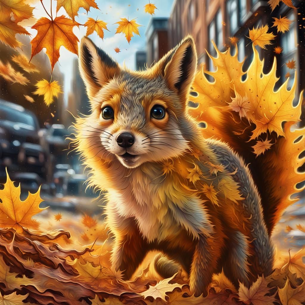 Canadian Squirrel fox