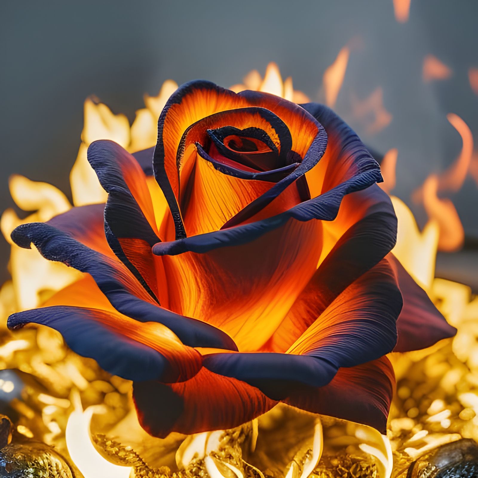 Burning Rose
