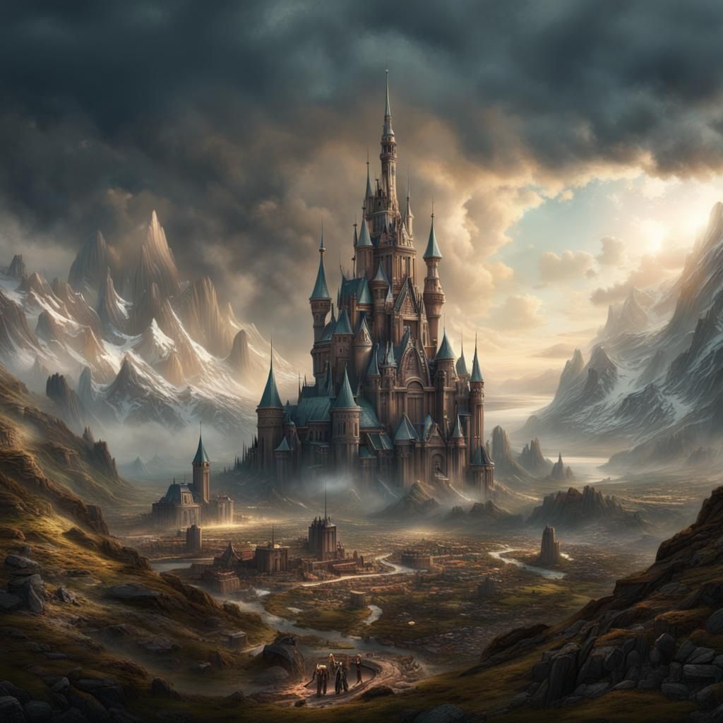 Epic Cinematic Digital Matte Painting