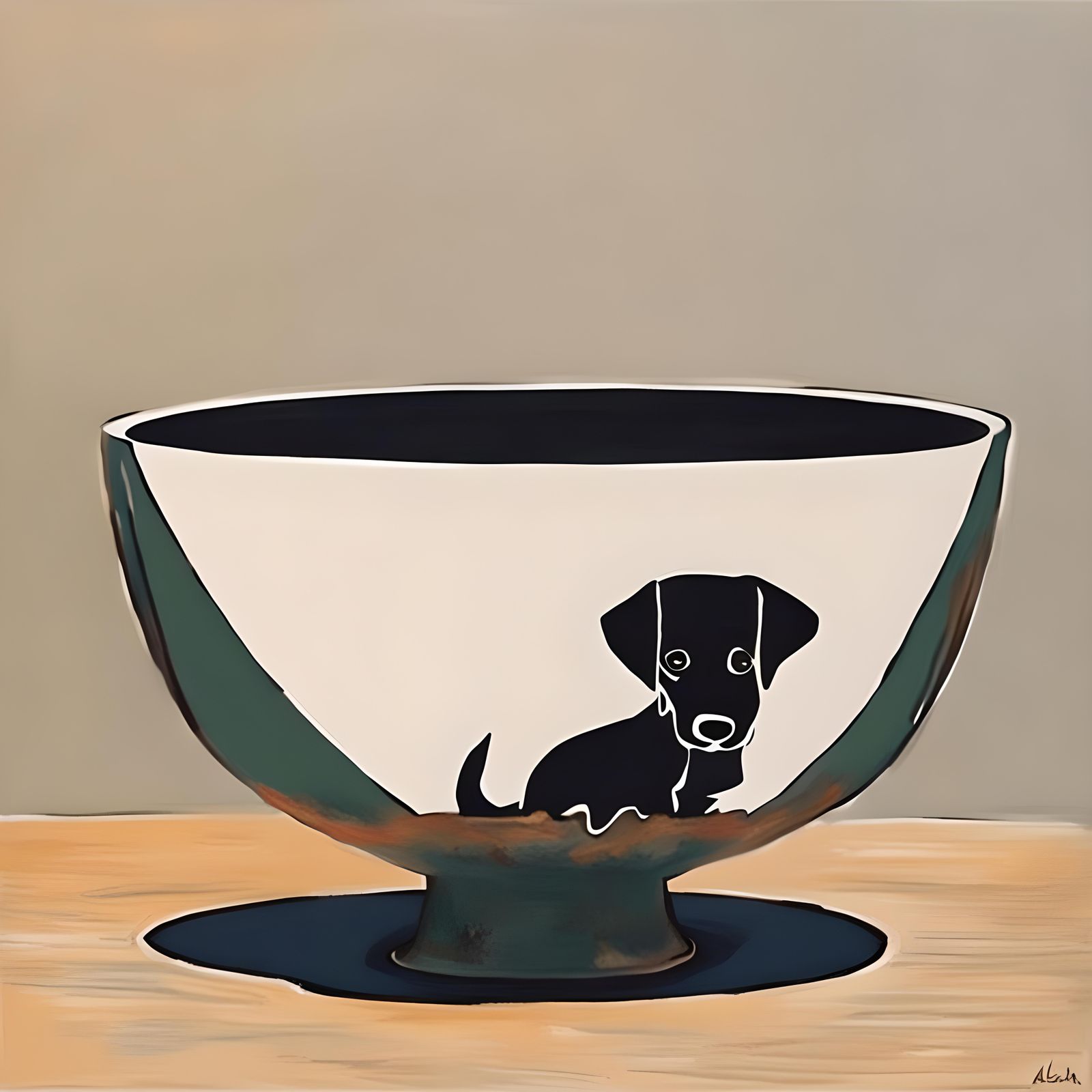 Dog Bowl Design by Alesha Cooper