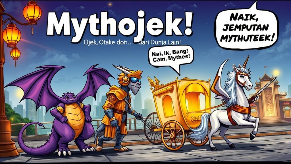 Mythojek: Mythical Creatures Online Taxi Service