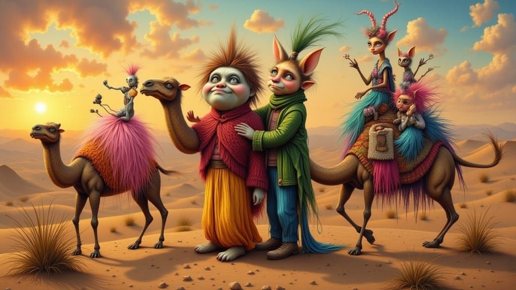 Strange and not quite right