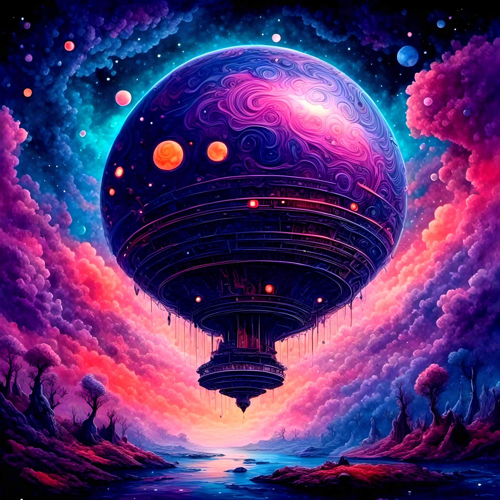 <lora:OneColor-Landscape:1.0> <lora:Cinnamon Swirls:1.0>