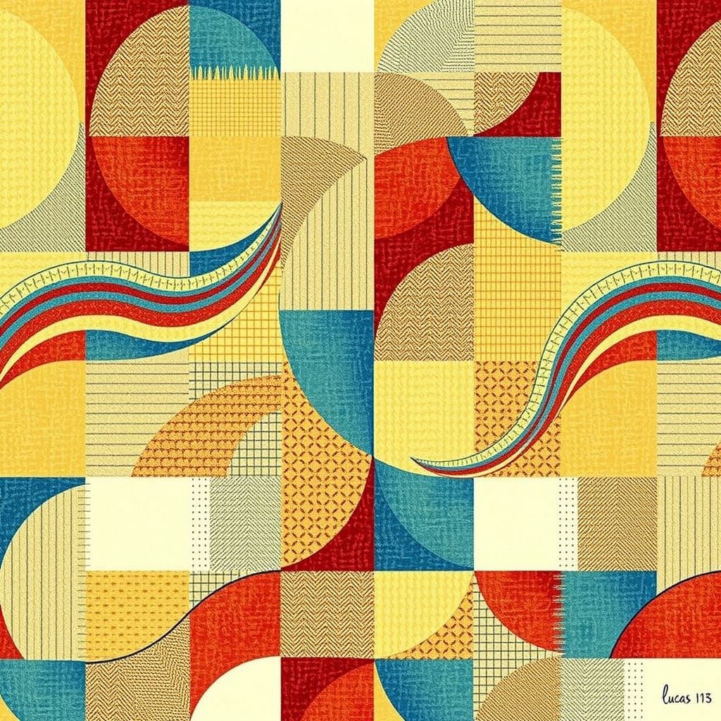 Fractal Curves in Infinite Harmony