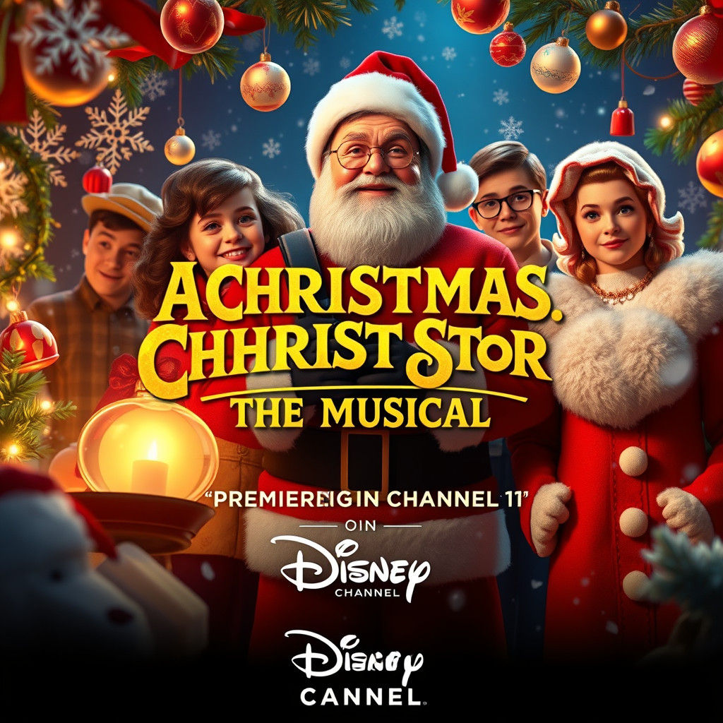 A Christmas Story Musical: Festive Holiday Scene