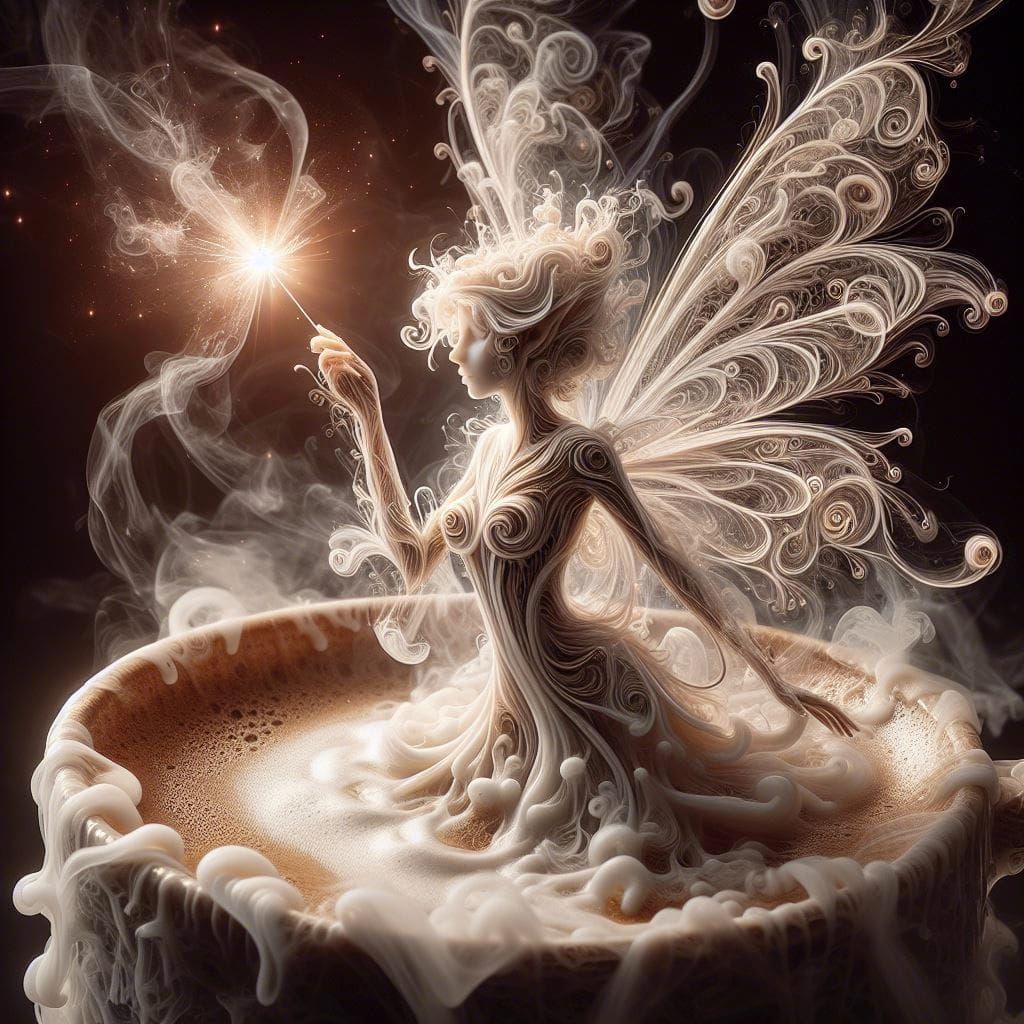 Coffee Steam Fairy