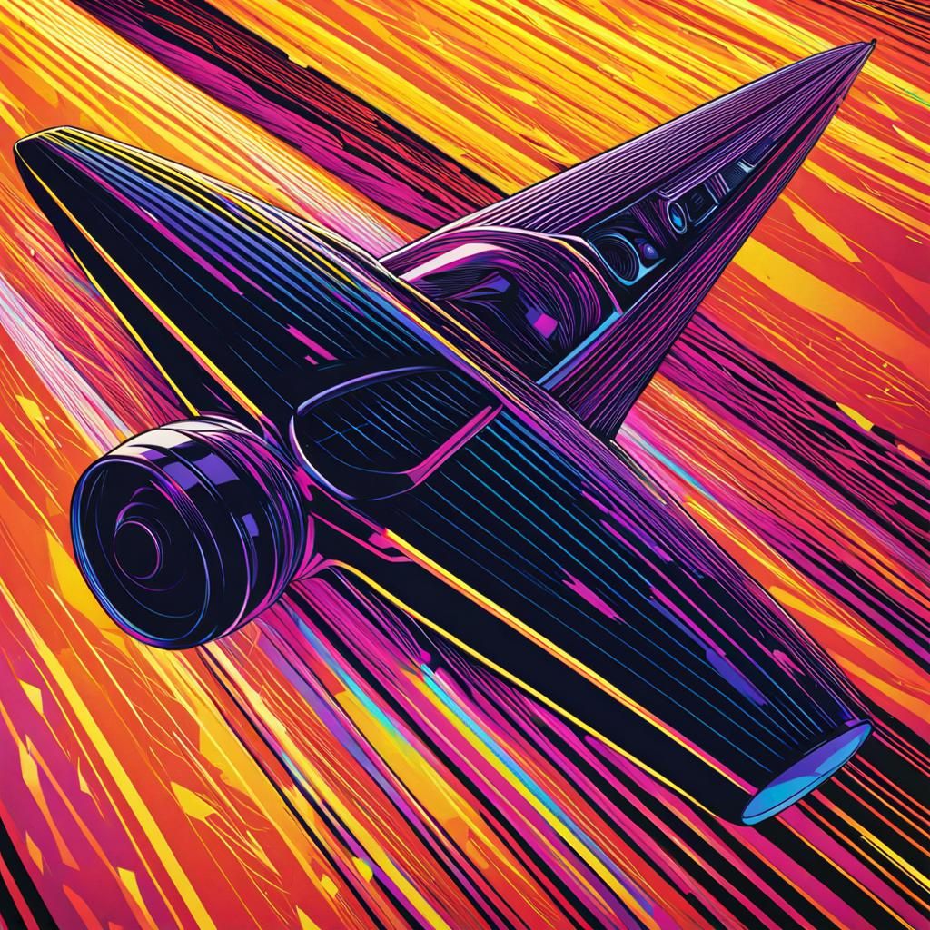 Abstract Image of Artificial Light