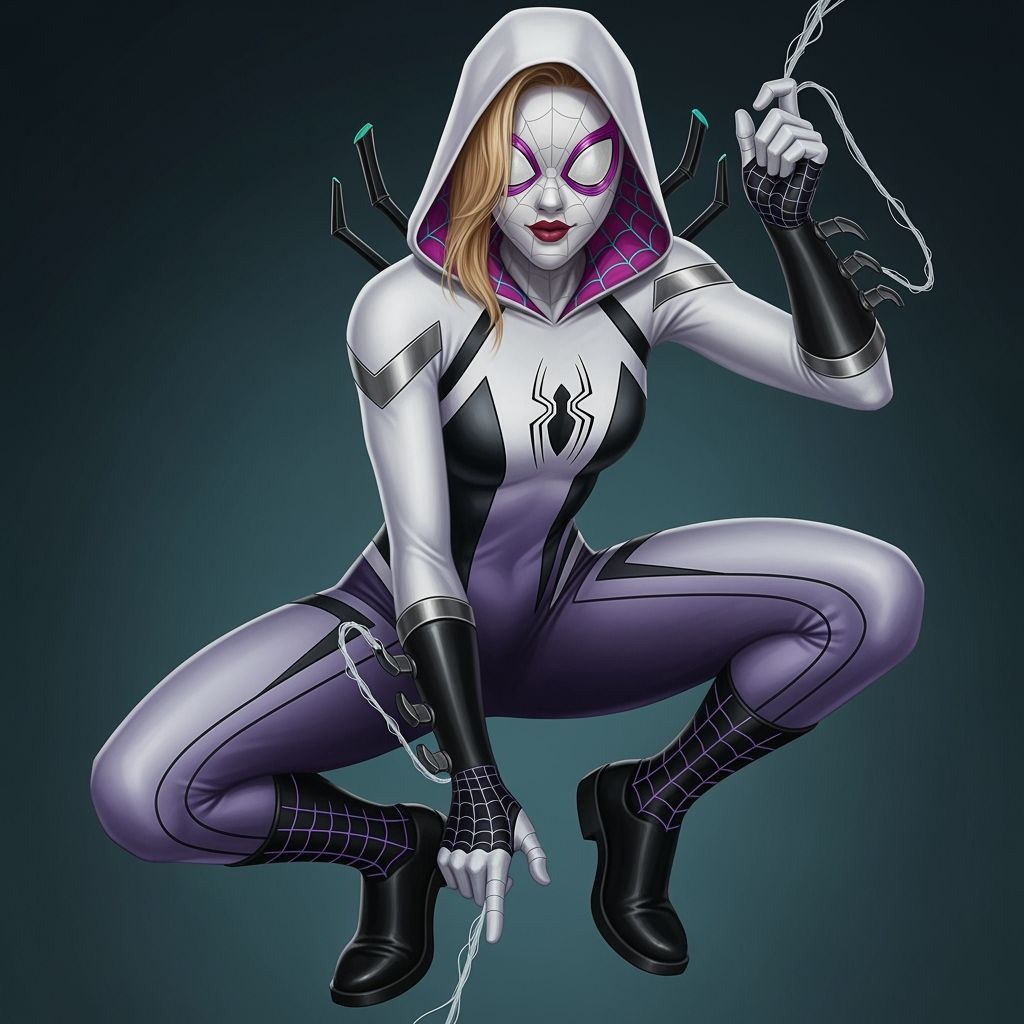 Sabrina Carpenter as Futuristic Spider-Woman