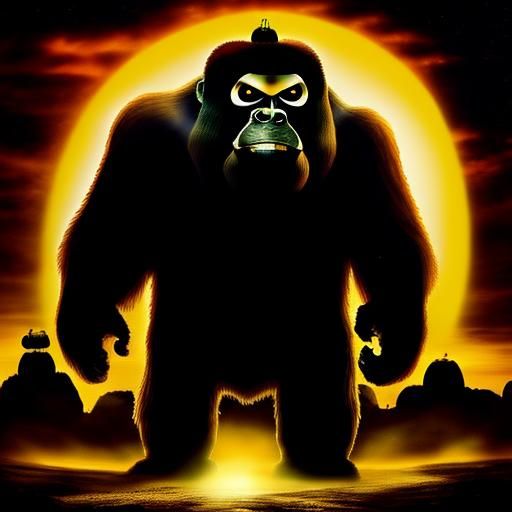 Scary King Kong Grimace