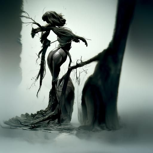 Little Red Riding Hood's Journey: A Cel-Shaded Fantasy