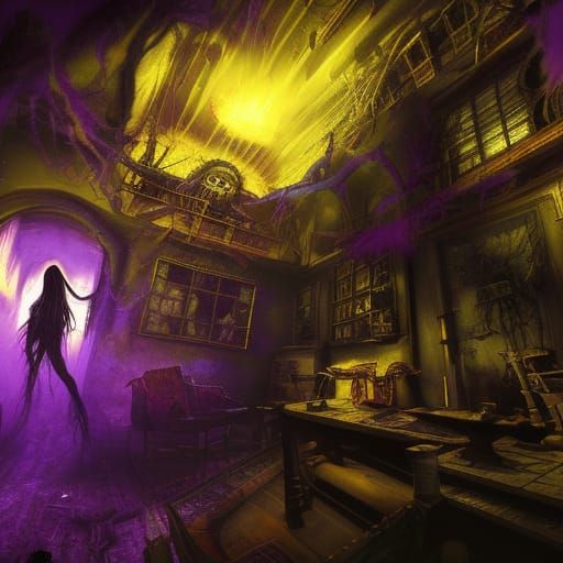 Dark Fantasy Horror Scene in Unreal Engine