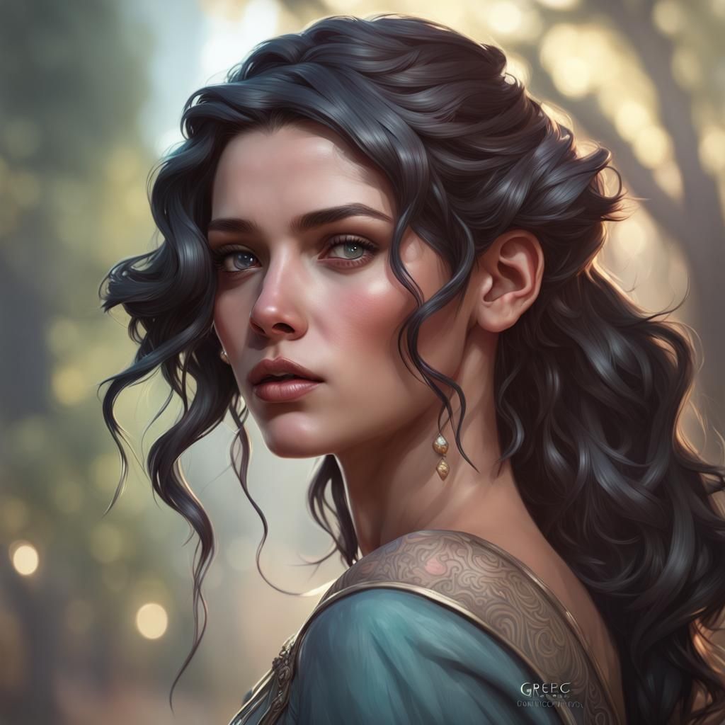 Detailed Portrait of a Teenage Changeling