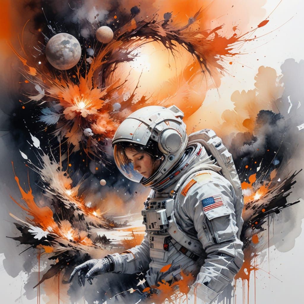 Alien Sunset on a Dying Day