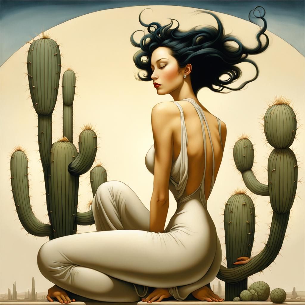 Cactus et féminité