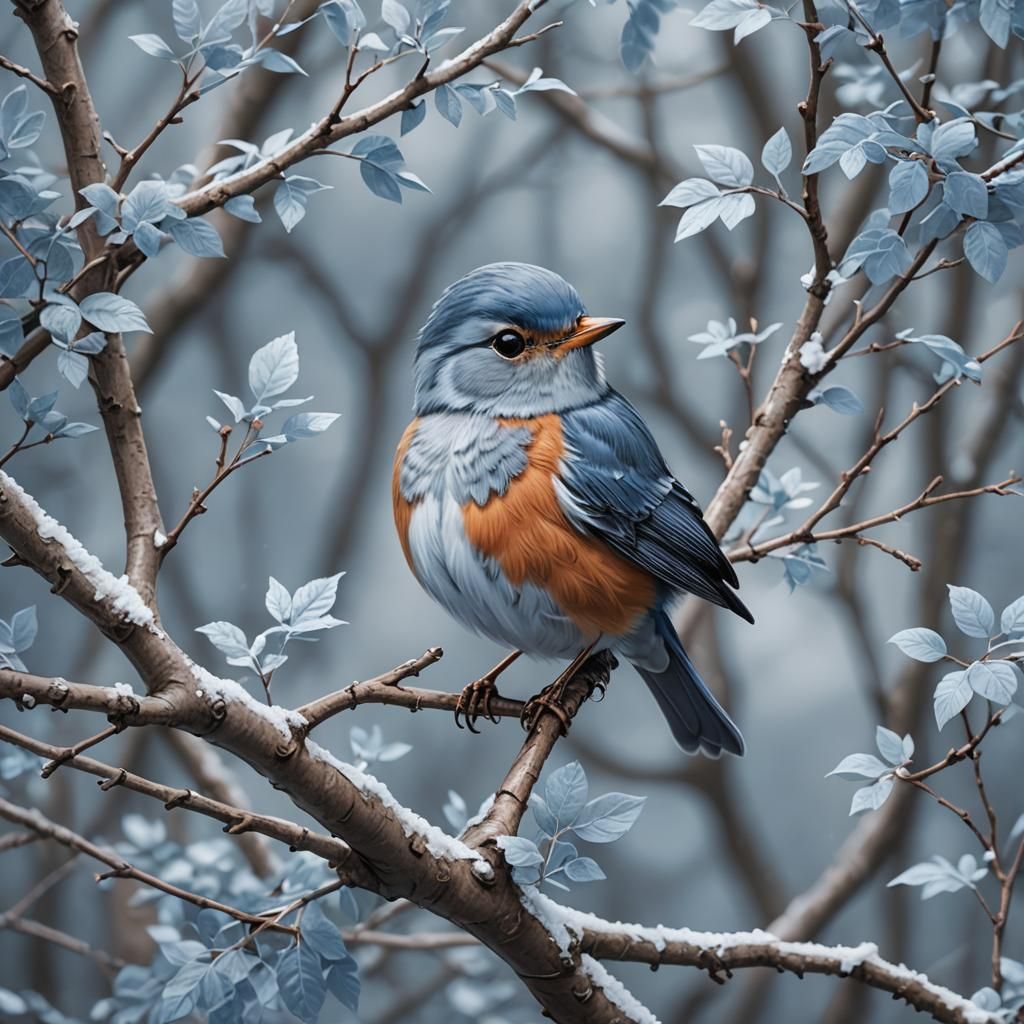 Blue robin
