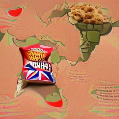 Abstract British Imperialism Concept Art